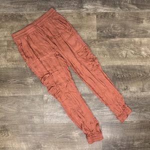 YOUNG FABULOUS & BROKE Satin Jogger Pants